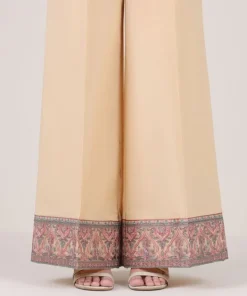 Outlet Sapphire Embroidered Cambric Flared Pants