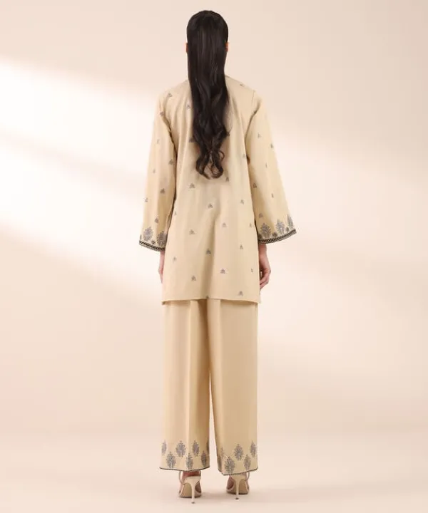Outlet Sapphire Embroidered Dobby Shirt