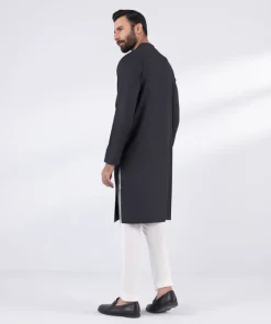 Fashion Sapphire Embroidered Jacquard Kurta - Regular Fit