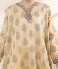 Fashion Sapphire Embroidered Jacquard Shirt