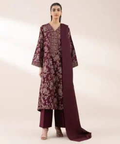 Online Sapphire Embroidered Jacquard Shirt