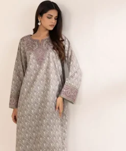 Discount Sapphire Embroidered Lawn Shirt Green