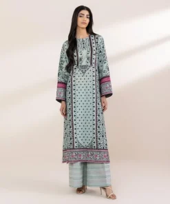 Best Sapphire Embroidered Lawn Shirt Mint Green