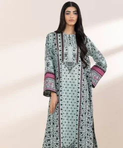 Best Sapphire Embroidered Lawn Shirt Mint Green