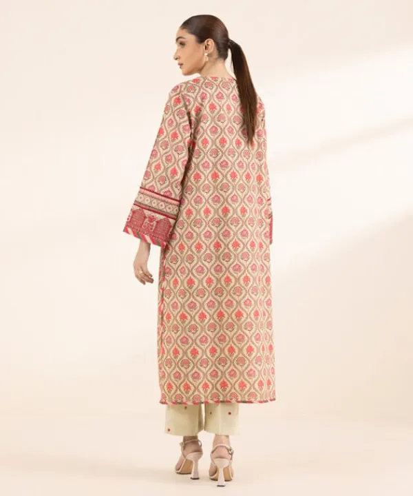 Sale Sapphire Embroidered Lawn Shirt Pink