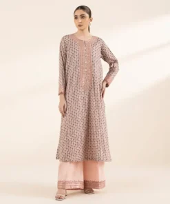 Online Sapphire Embroidered Lawn Shirt Pink