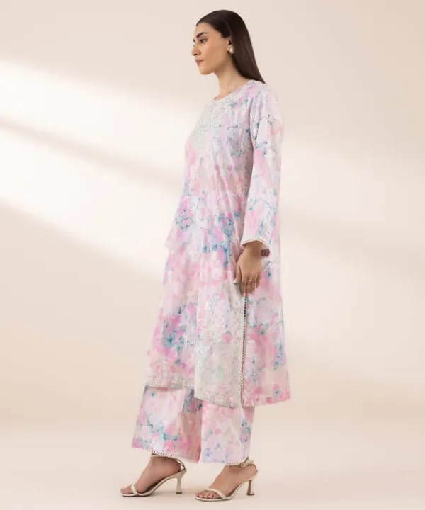New Sapphire Embroidered Lawn Shirt