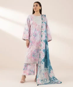 New Sapphire Embroidered Lawn Shirt