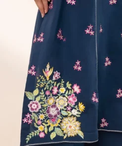 Clearance Sapphire Embroidered Lawn Shirt