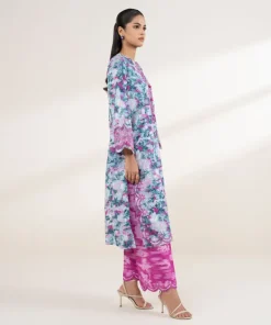 Outlet Sapphire Embroidered Lawn Shirt