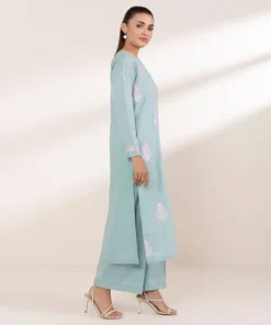 Best Sapphire Embroidered Lawn Shirt