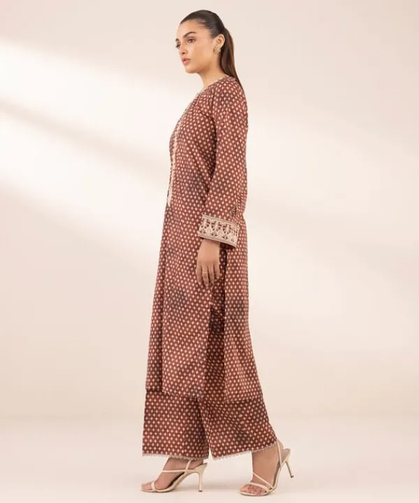 Discount Sapphire Embroidered Lawn Shirt