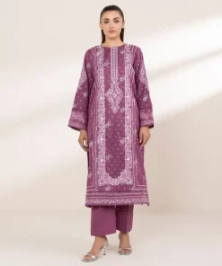 Outlet Sapphire Embroidered Lawn Shirt