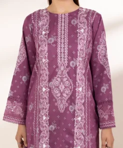 Outlet Sapphire Embroidered Lawn Shirt