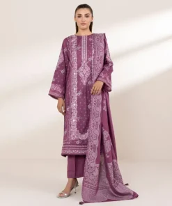 Outlet Sapphire Embroidered Lawn Shirt