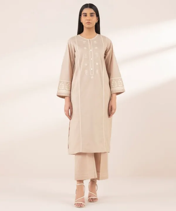 Discount Sapphire Embroidered Lawn Shirt