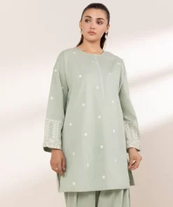 Best Sapphire Embroidered Lawn Shirt