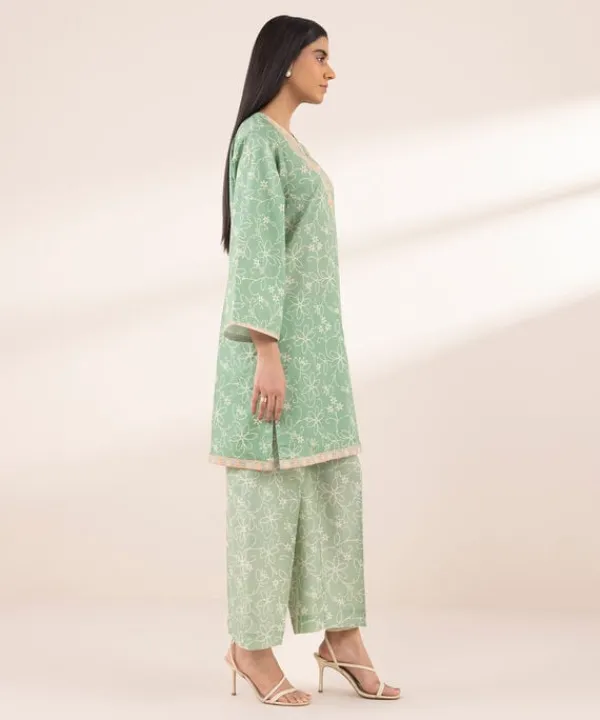 New Sapphire Embroidered Lawn Shirt