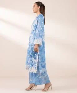 Discount Sapphire Embroidered Lawn Shirt