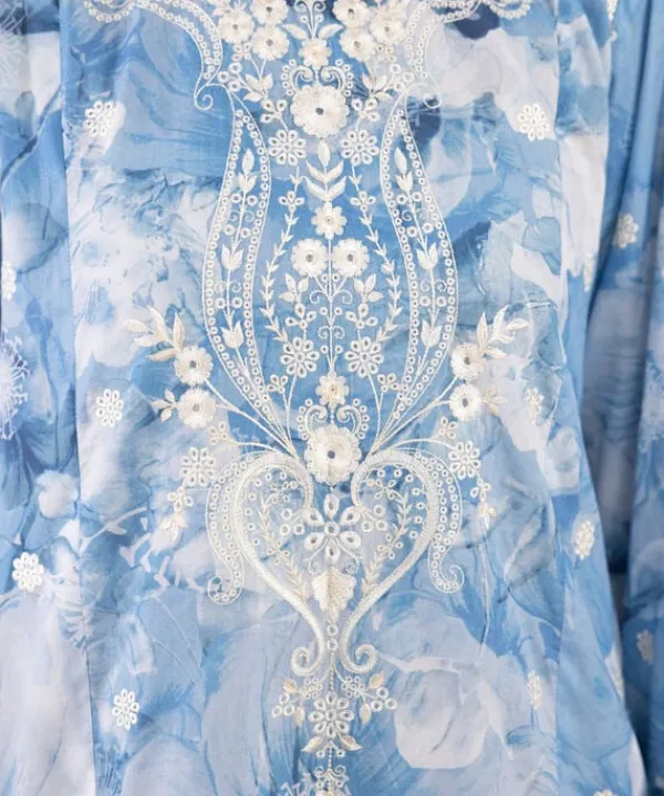 Discount Sapphire Embroidered Lawn Shirt