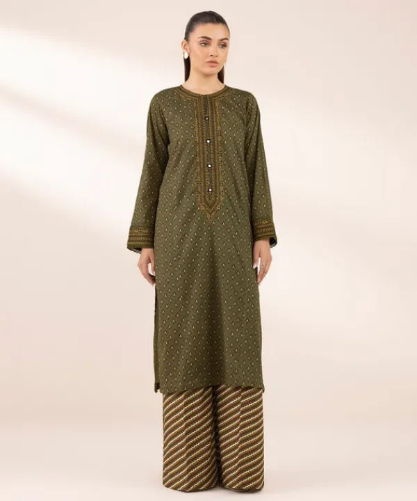 Online Sapphire Embroidered Lawn Shirt