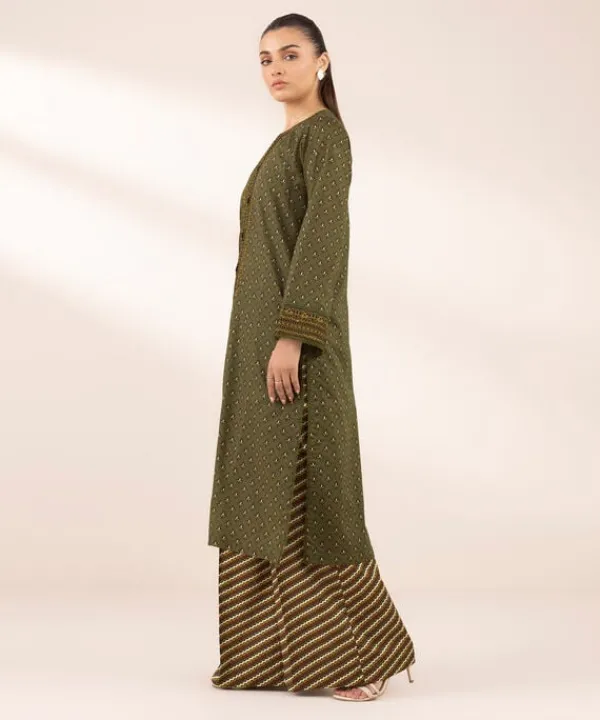 Online Sapphire Embroidered Lawn Shirt