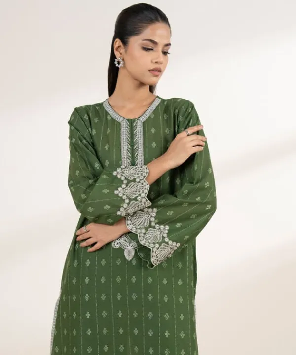 New Sapphire Embroidered Lawn Shirt