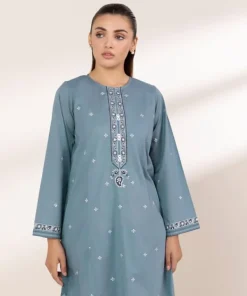 Discount Sapphire Embroidered Lawn Shirt