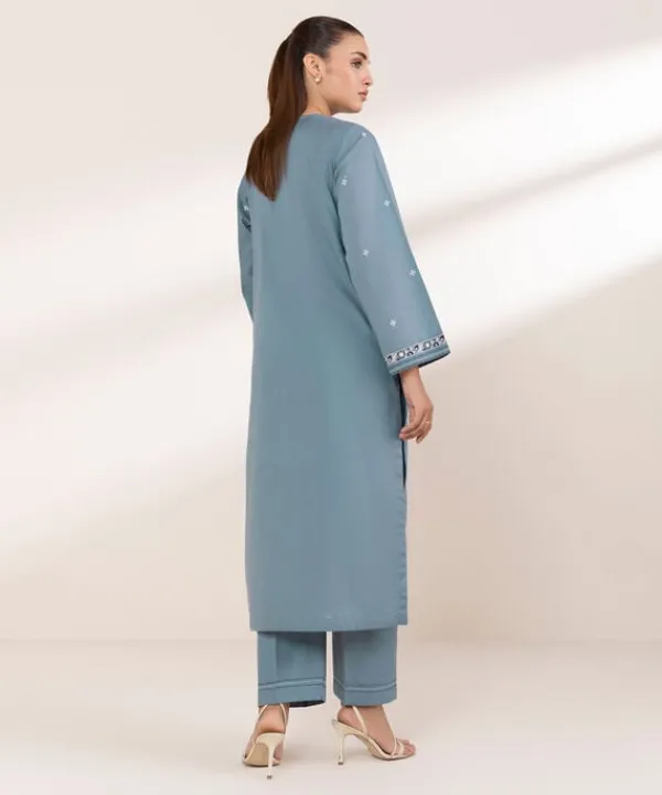 Discount Sapphire Embroidered Lawn Shirt