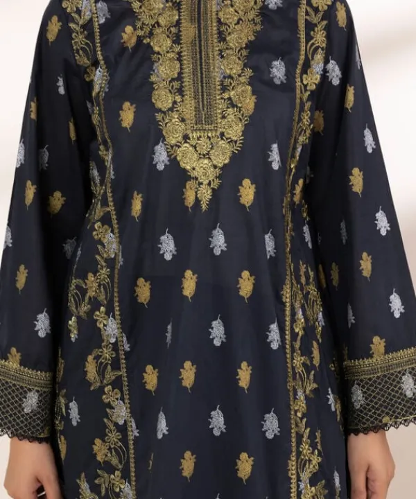 Discount Sapphire Embroidered Lawn Shirt