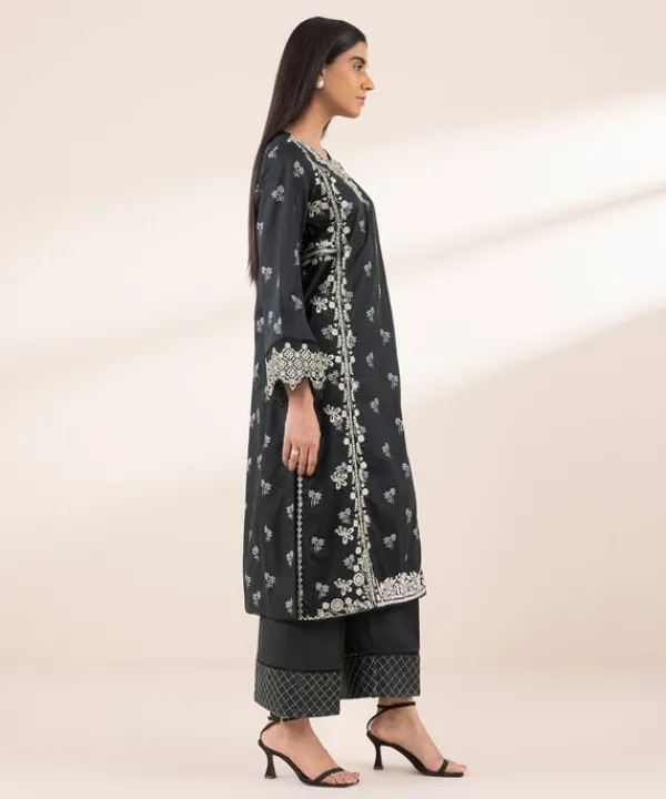 Online Sapphire Embroidered Lawn Shirt