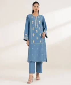 Online Sapphire Embroidered Lawn Shirt