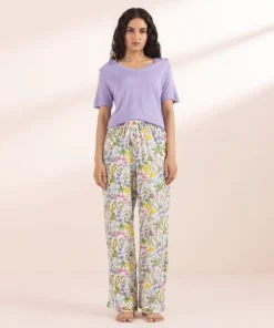 Best Sapphire Floral Print Woven Trousers Multi