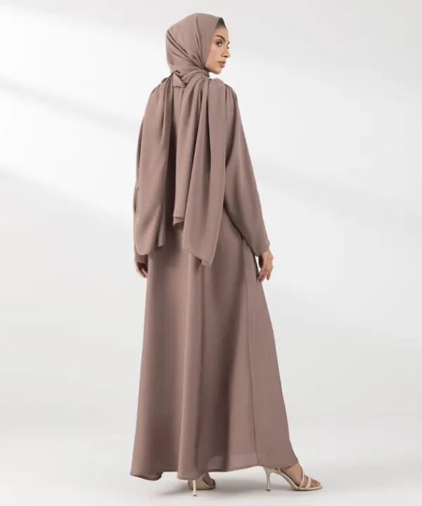 Sale Sapphire Full Length Abaya Brown