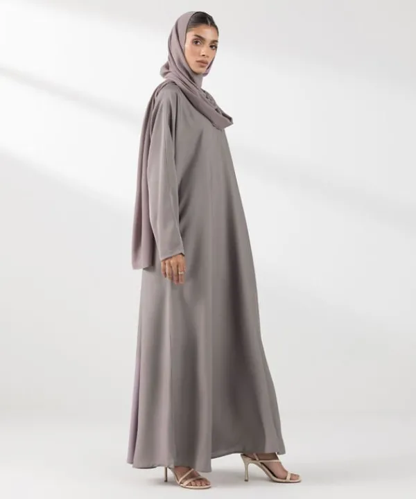 Discount Sapphire Full Length Abaya Mauve