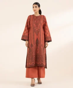 Sale Sapphire Jacquard Shirt Orange