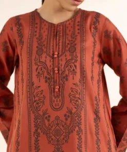 Sale Sapphire Jacquard Shirt Orange