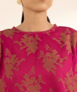 Fashion Sapphire Jacquard Shirt Pink