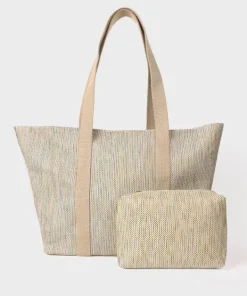 Fashion Sapphire Tote Bag Off White