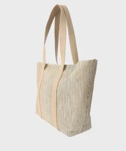 Fashion Sapphire Tote Bag Off White