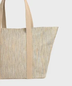 Fashion Sapphire Tote Bag Off White
