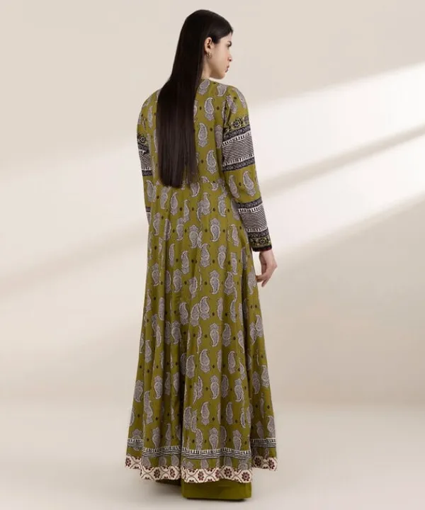 Discount Sapphire Printed Arabic Lawn Pishwas
