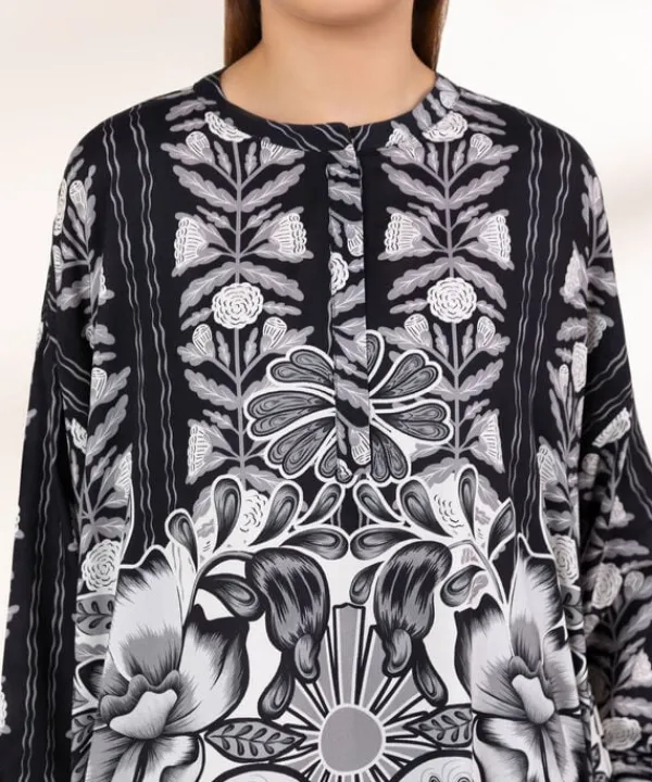Best Sapphire Printed Arabic Lawn Shirt