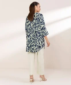 Best Sapphire Printed Arabic Lawn Shirt