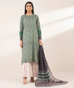 Sale Sapphire Printed Arabic Lawn Shirt