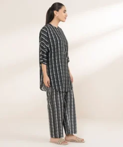 Online Sapphire Printed Arabic Lawn Shirt