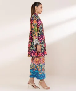 Sale Sapphire Printed Arabic Lawn Shirt
