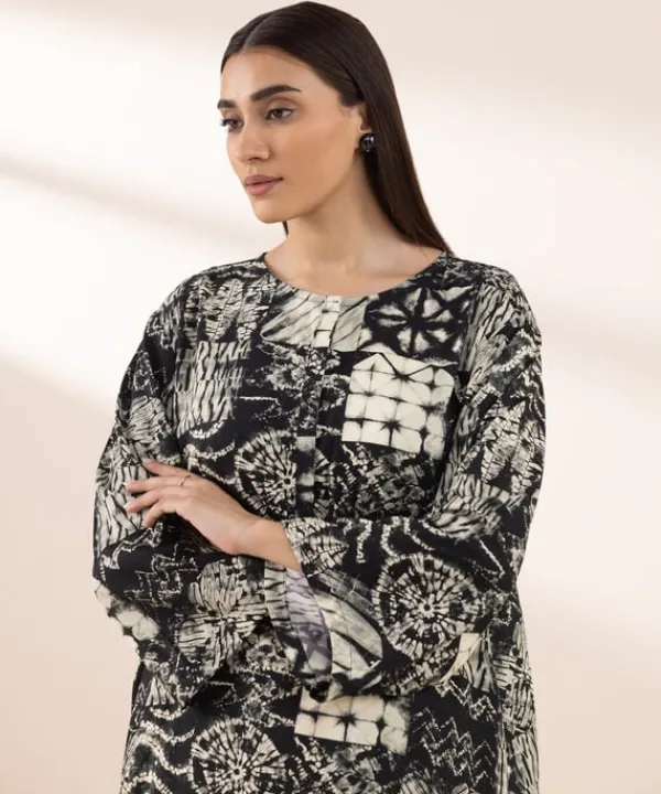 New Sapphire Printed Arabic Lawn Shirt