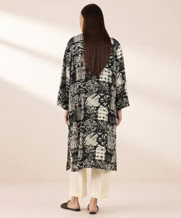 New Sapphire Printed Arabic Lawn Shirt