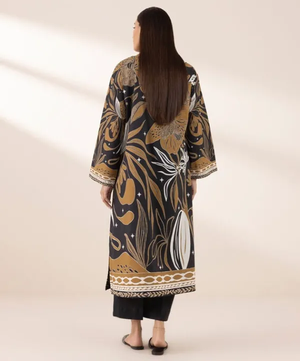 Sale Sapphire Printed Arabic Lawn Shirt